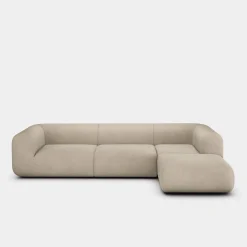 Plump Left Arm & Right Facing Chaise Longue Modular Sofa