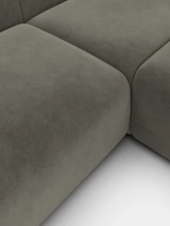 Plump Left Arm & Right Facing Chaise Longue Modular Sofa