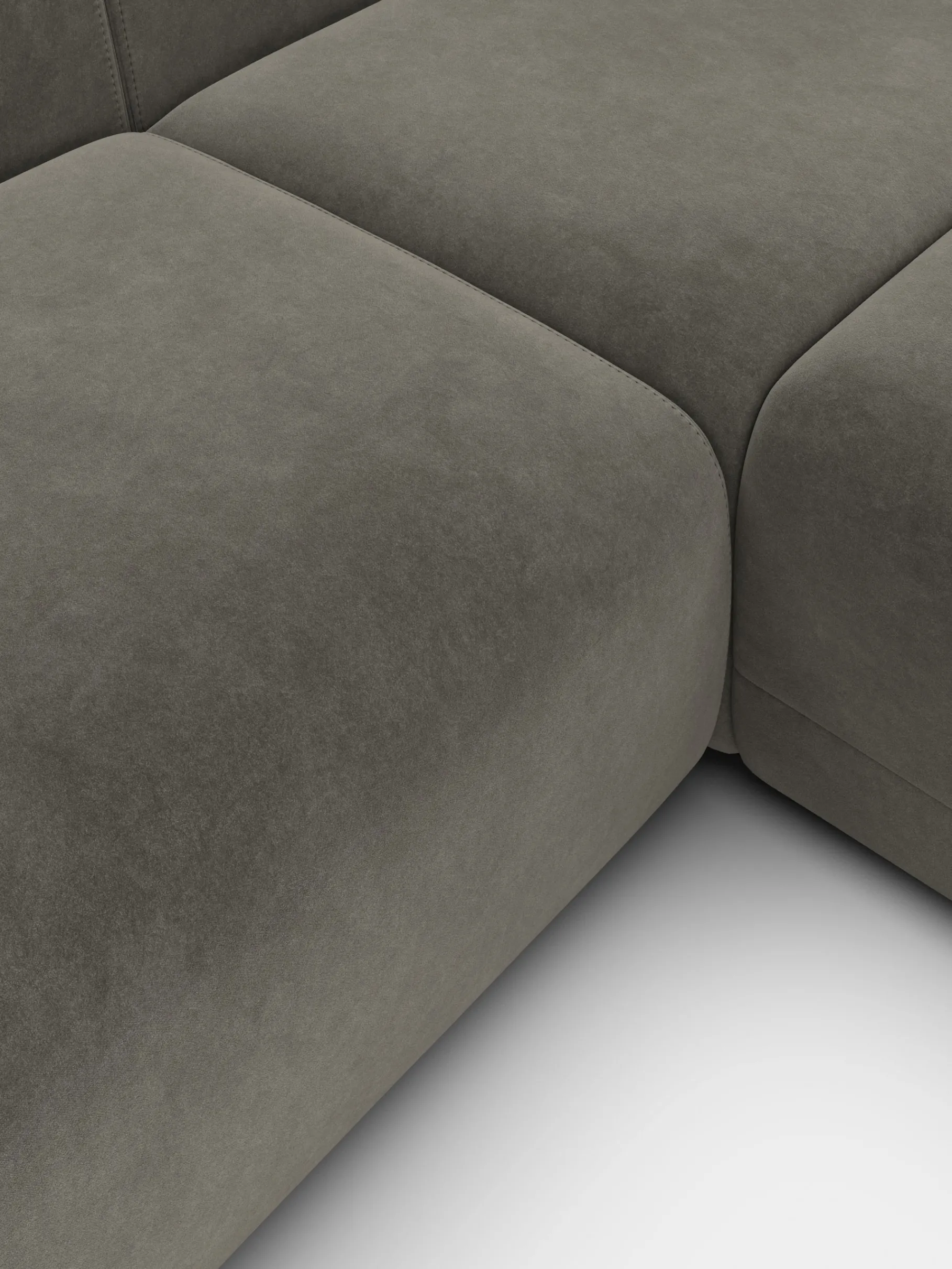 Plump Left Arm & Right Facing Chaise Longue Modular Sofa