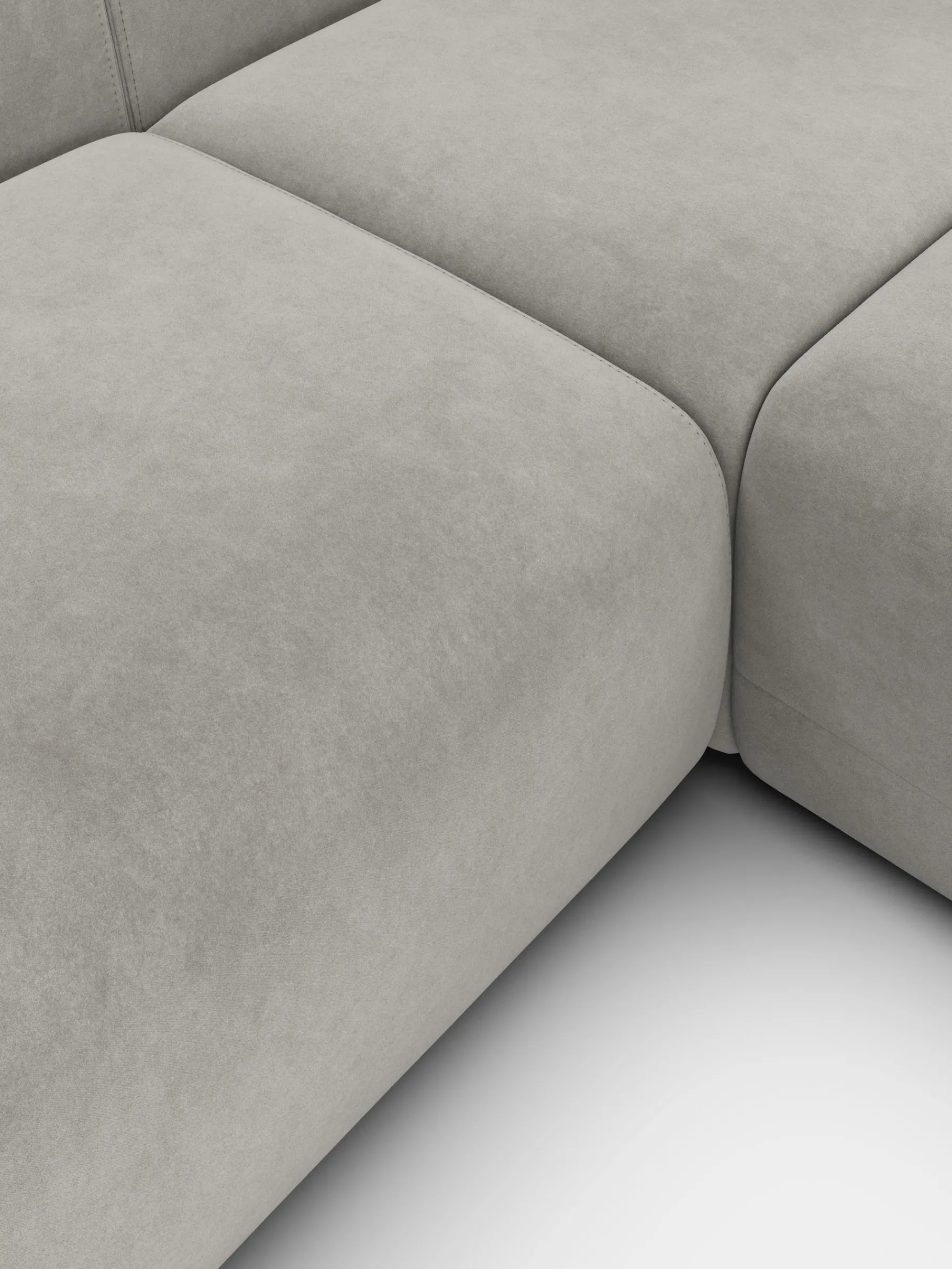 Plump Left Arm & Right Facing Chaise Longue Modular Sofa