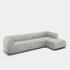 Plump Left Arm & Right Facing Chaise Longue Modular Sofa