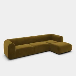 Plump Left Arm & Right Facing Chaise Longue Modular Sofa