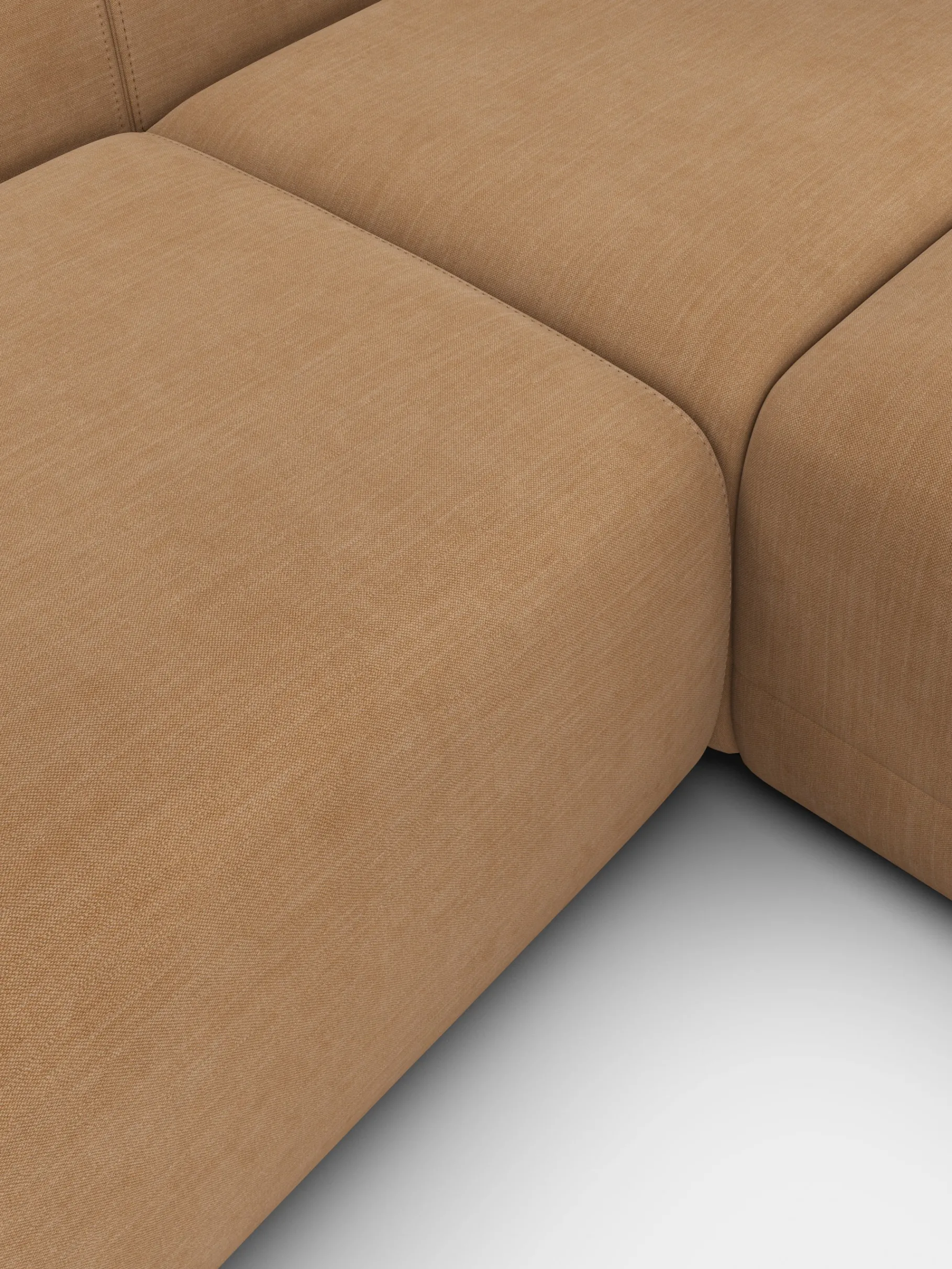 Plump Left Arm & Right Facing Chaise Longue Modular Sofa