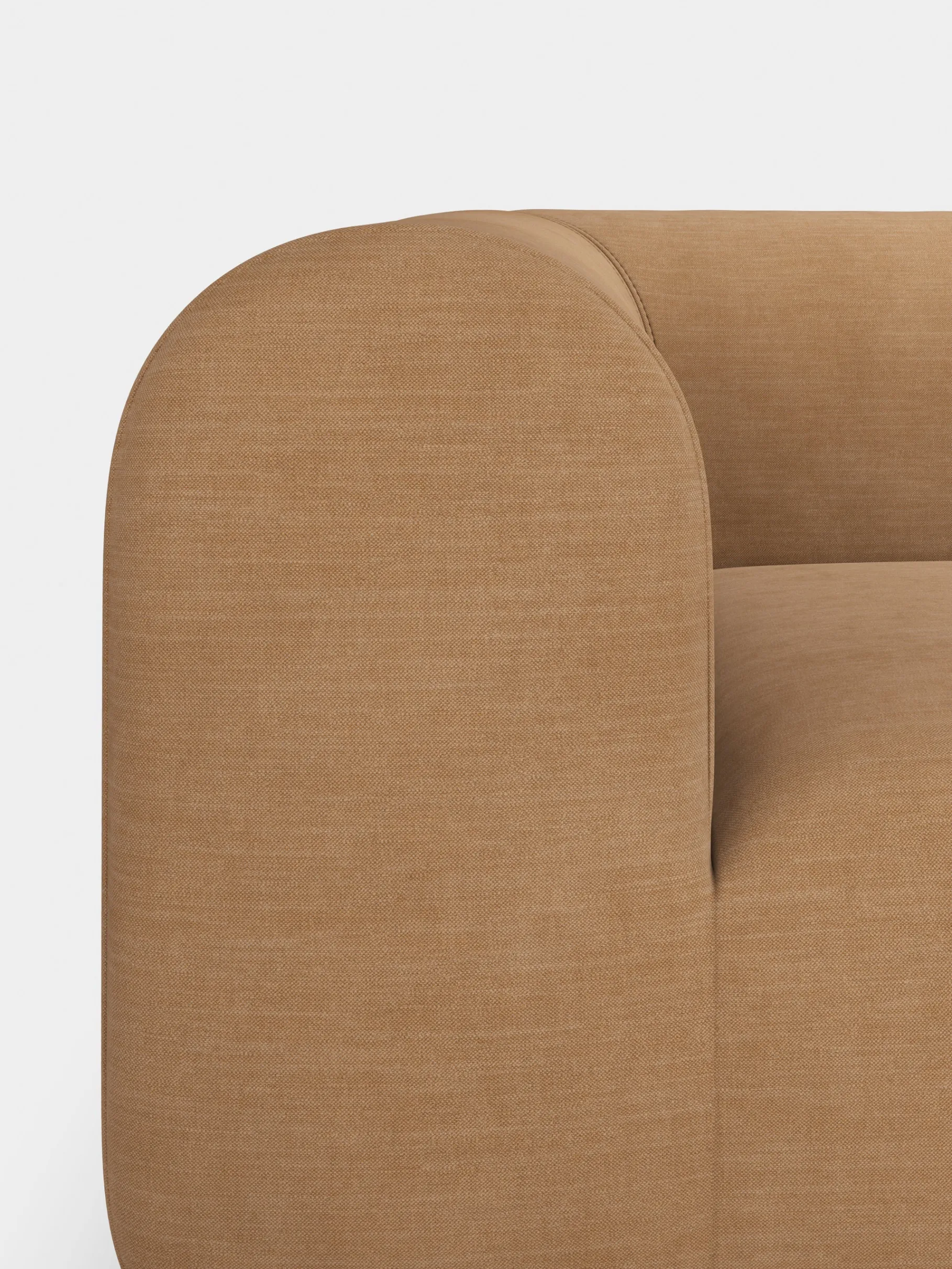 Plump Left Arm & Right Facing Chaise Longue Modular Sofa