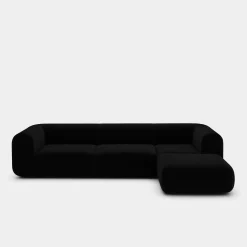 Plump Left Arm & Right Facing Chaise Longue Modular Sofa