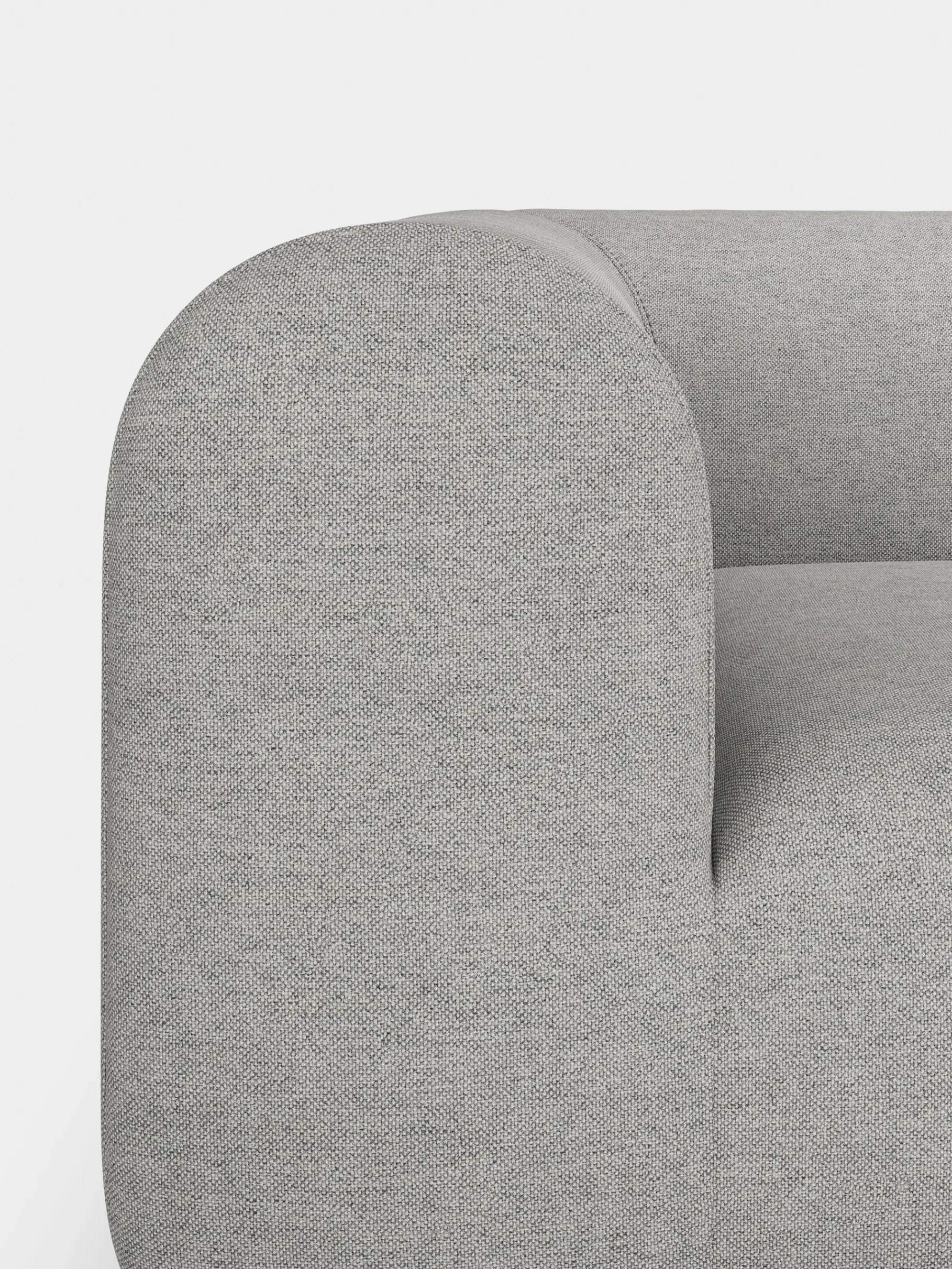 Plump Left Arm & Right Facing Chaise Longue Modular Sofa