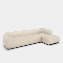 Plump Left Arm & Right Facing Chaise Longue Modular Sofa