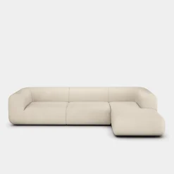 Plump Left Arm & Right Facing Chaise Longue Modular Sofa