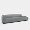 Plump Left Arm Facing Backrest Modular Sofa