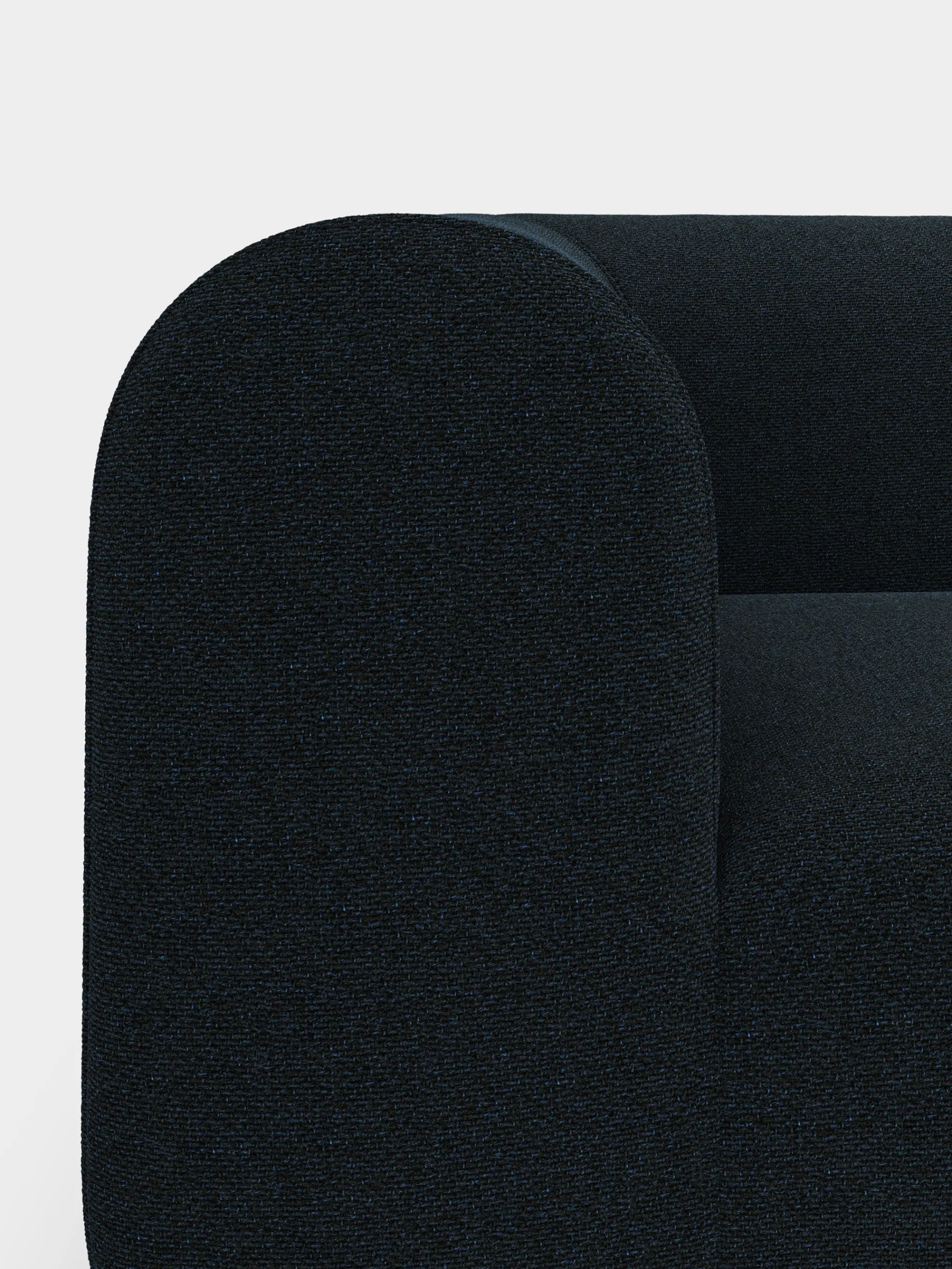 Plump Left Arm Facing Backrest Modular Sofa