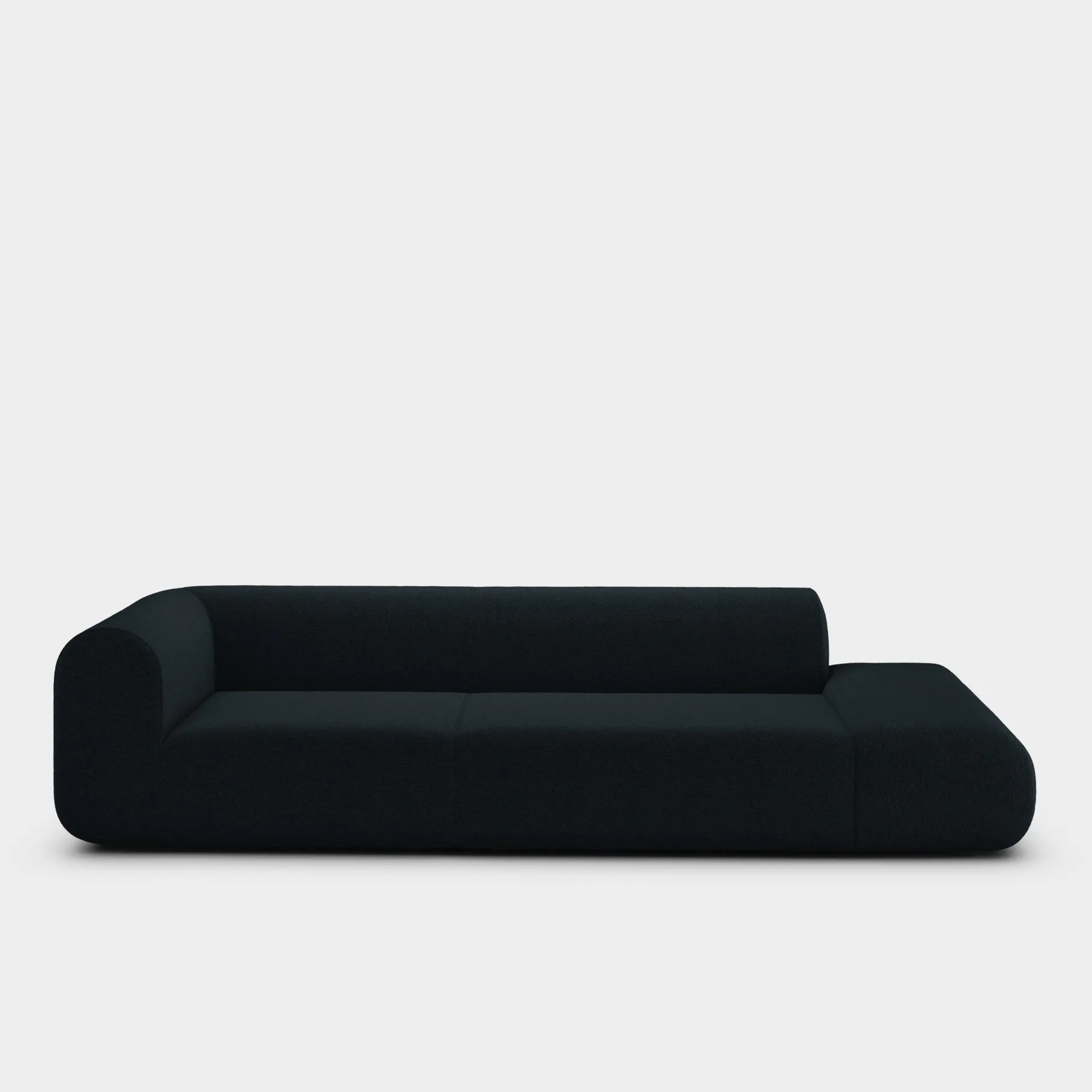 Plump Left Arm Facing Backrest Modular Sofa