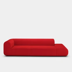 Plump Left Arm Facing Backrest Modular Sofa
