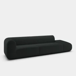 Plump Left Arm Facing Backrest Modular Sofa