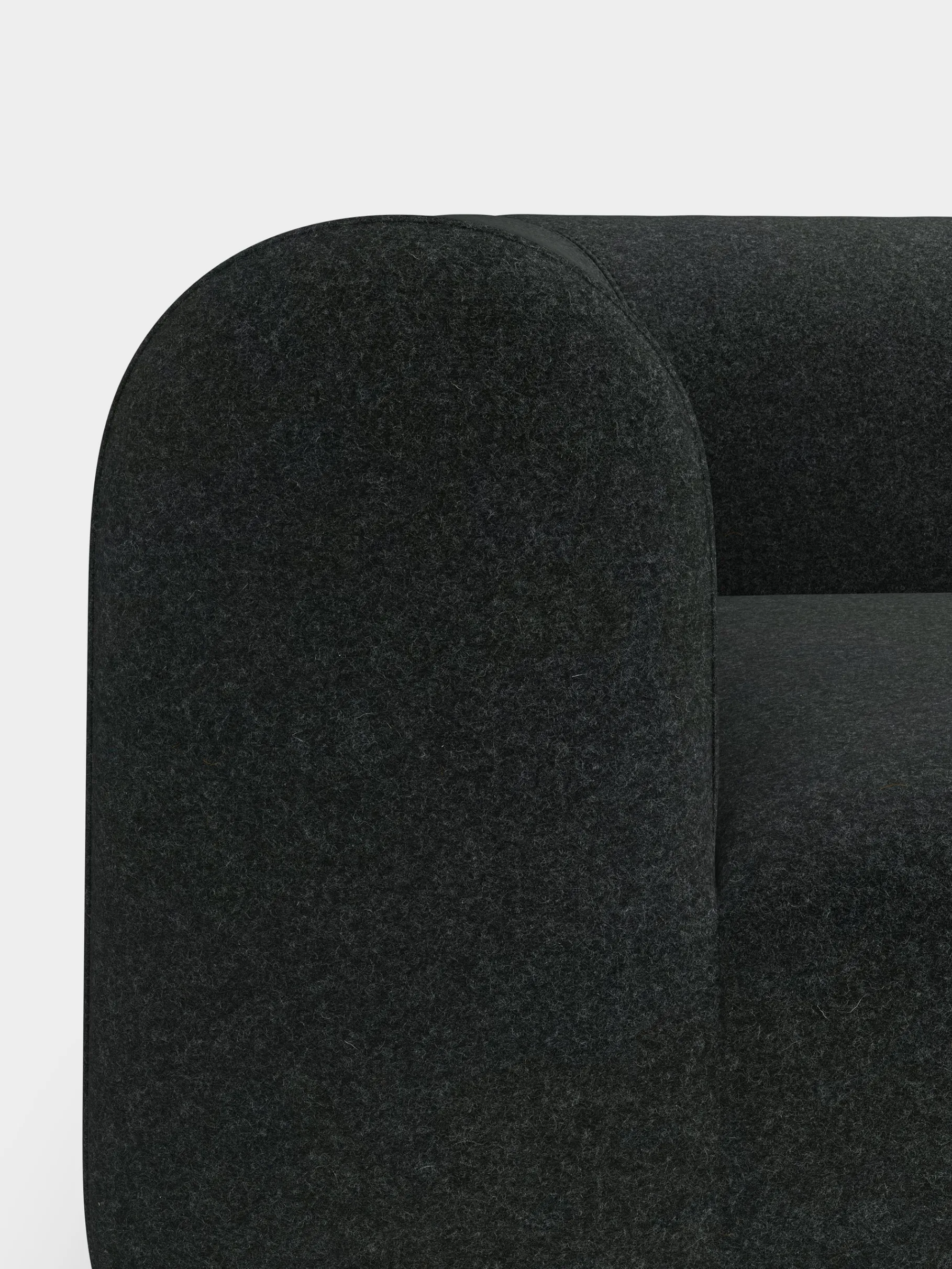 Plump Left Arm Facing Backrest Modular Sofa