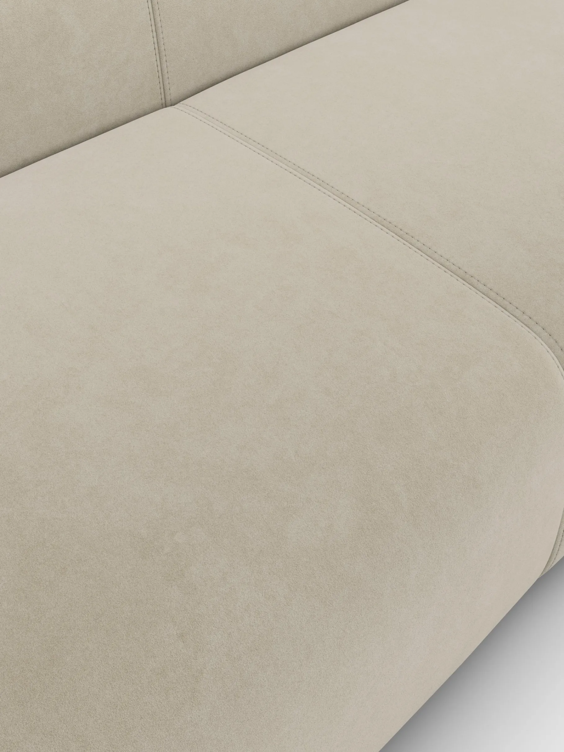 Plump Left Arm Facing Backrest Modular Sofa