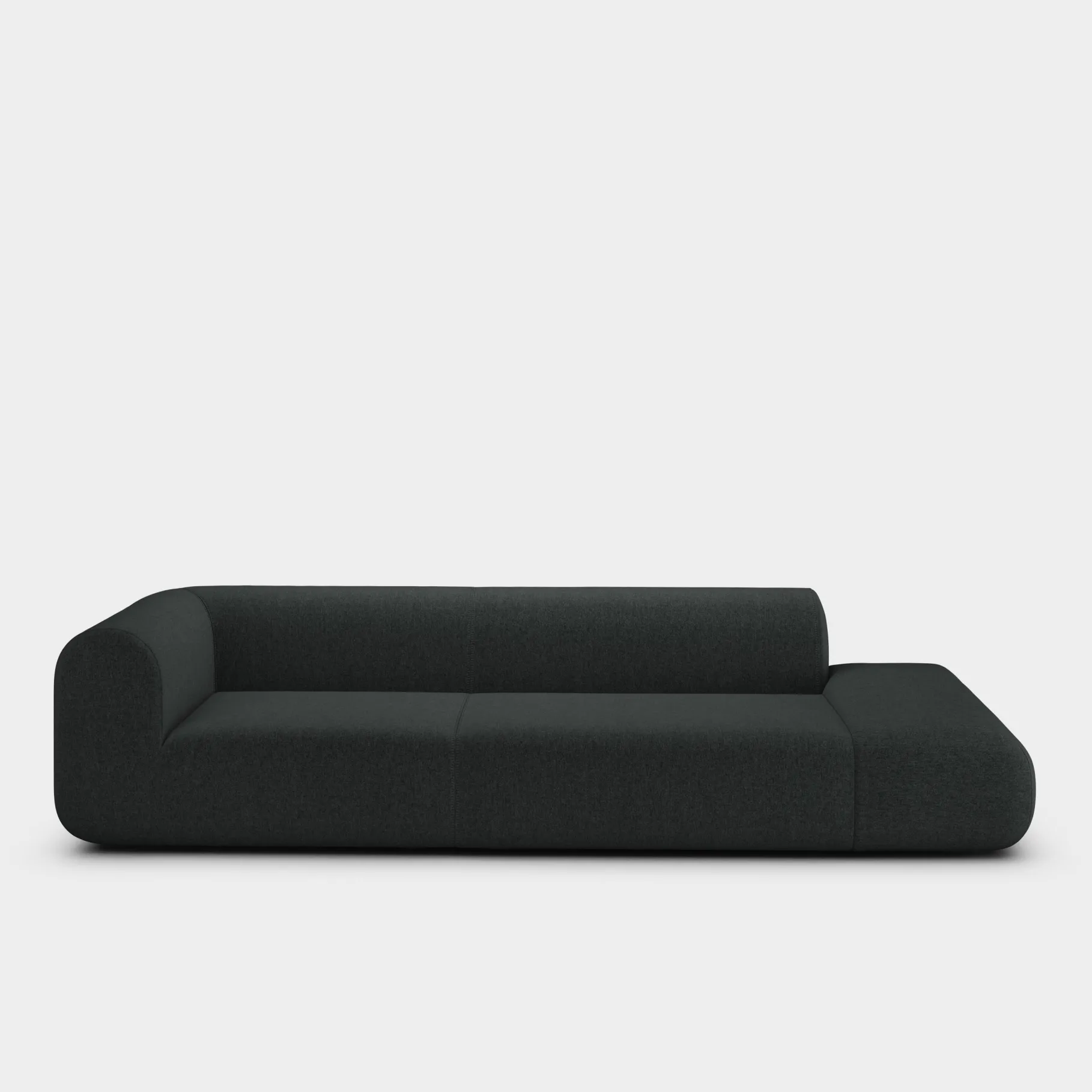Plump Left Arm Facing Backrest Modular Sofa