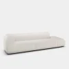 Plump Left Arm Facing Backrest Modular Sofa