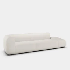 Plump Left Arm Facing Backrest Modular Sofa