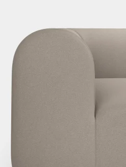 Plump Left Arm Facing Backrest Modular Sofa