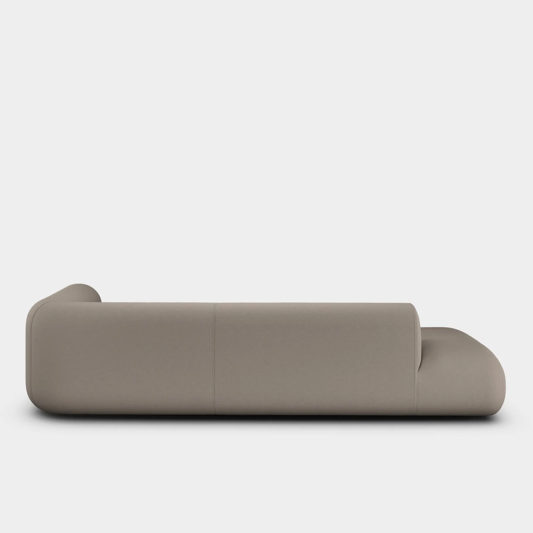 Plump Left Arm Facing Backrest Modular Sofa
