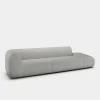 Plump Left Arm Facing Backrest Modular Sofa