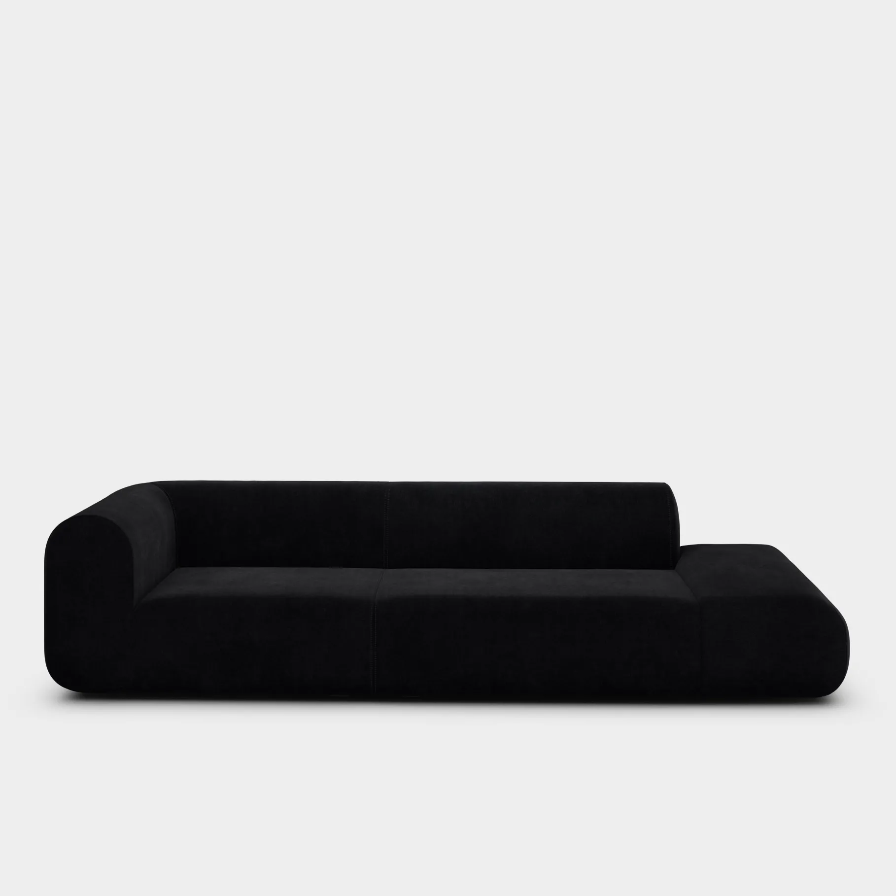 Plump Left Arm Facing Backrest Modular Sofa