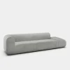 Plump Left Arm Facing Backrest Modular Sofa