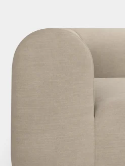 Plump Left Arm Facing Backrest Modular Sofa