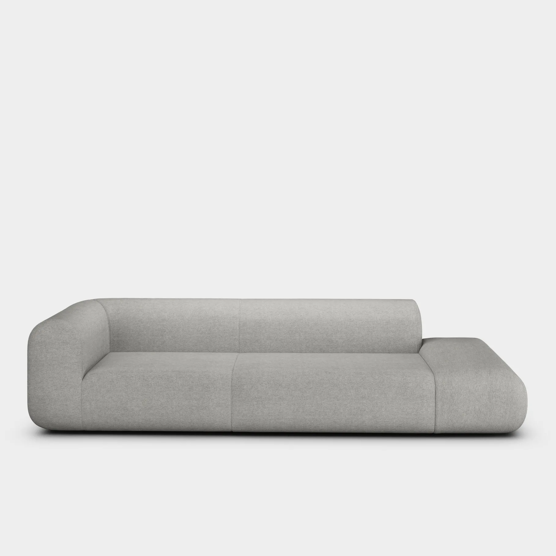 Plump Left Arm Facing Backrest Modular Sofa