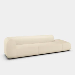 Plump Left Arm Facing Backrest Modular Sofa