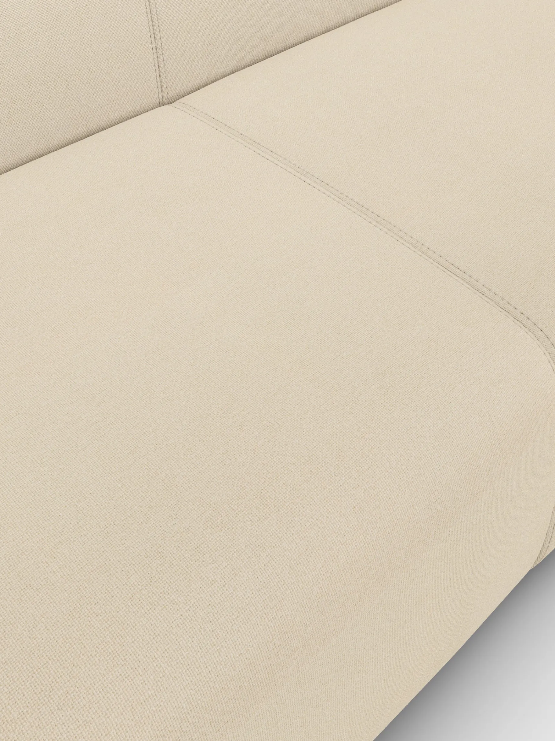 Plump Left Arm Facing Backrest Modular Sofa