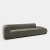 Plump Left Arm Facing Backrest Modular Sofa