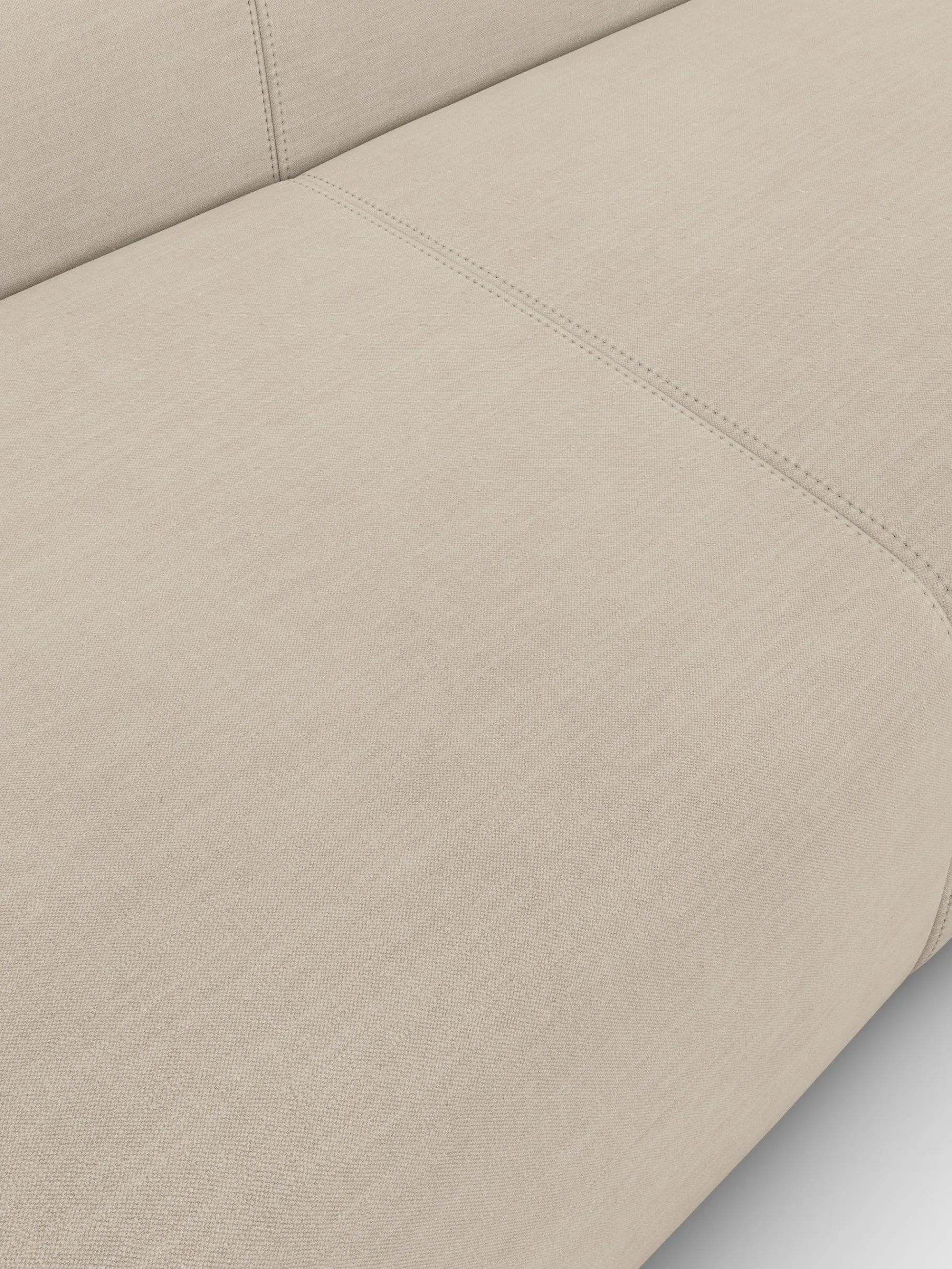 Plump Left Arm Facing Backrest Modular Sofa