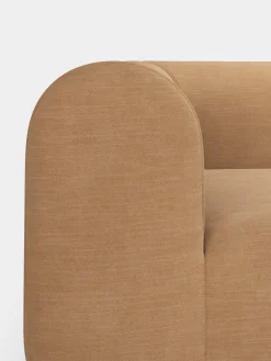 Plump Left Arm Facing Backrest Modular Sofa