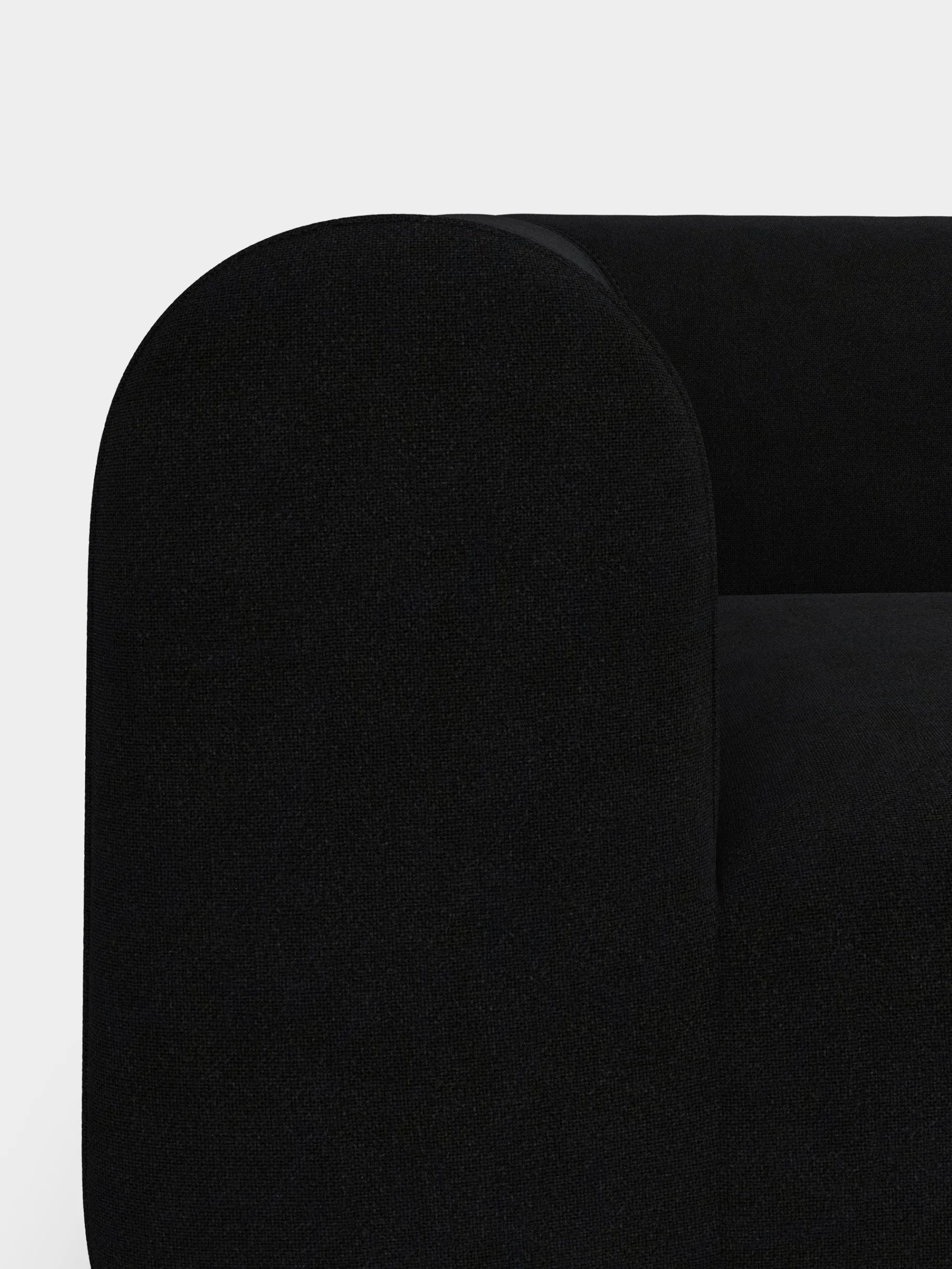 Plump Left Arm Facing Backrest Modular Sofa