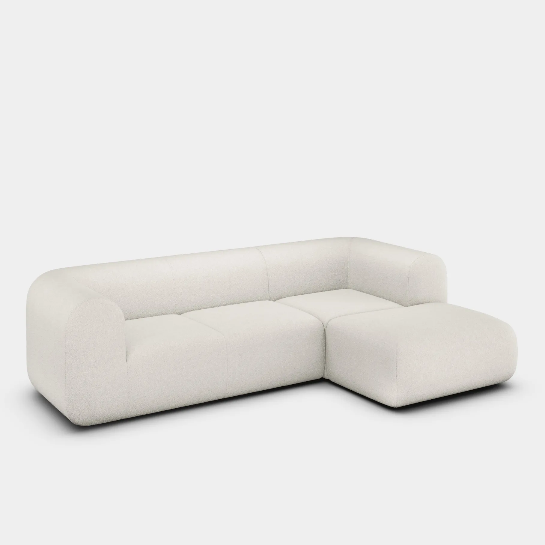 Plump Right Chaise Longue Modular Sofa