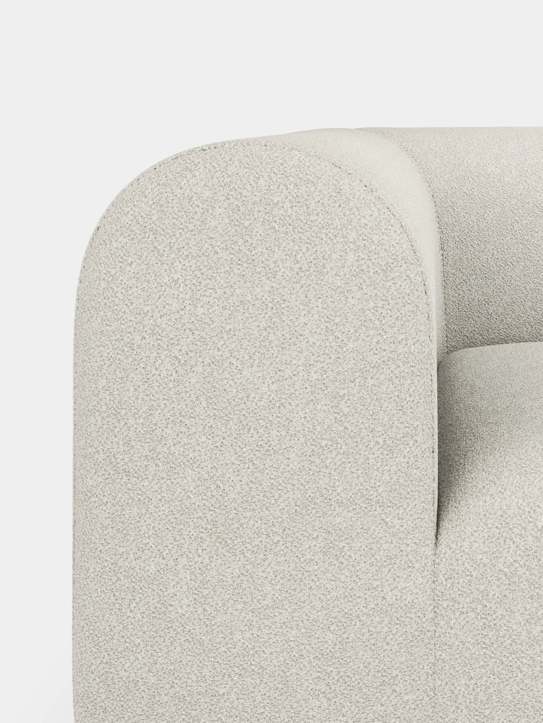 Plump Right Chaise Longue Modular Sofa