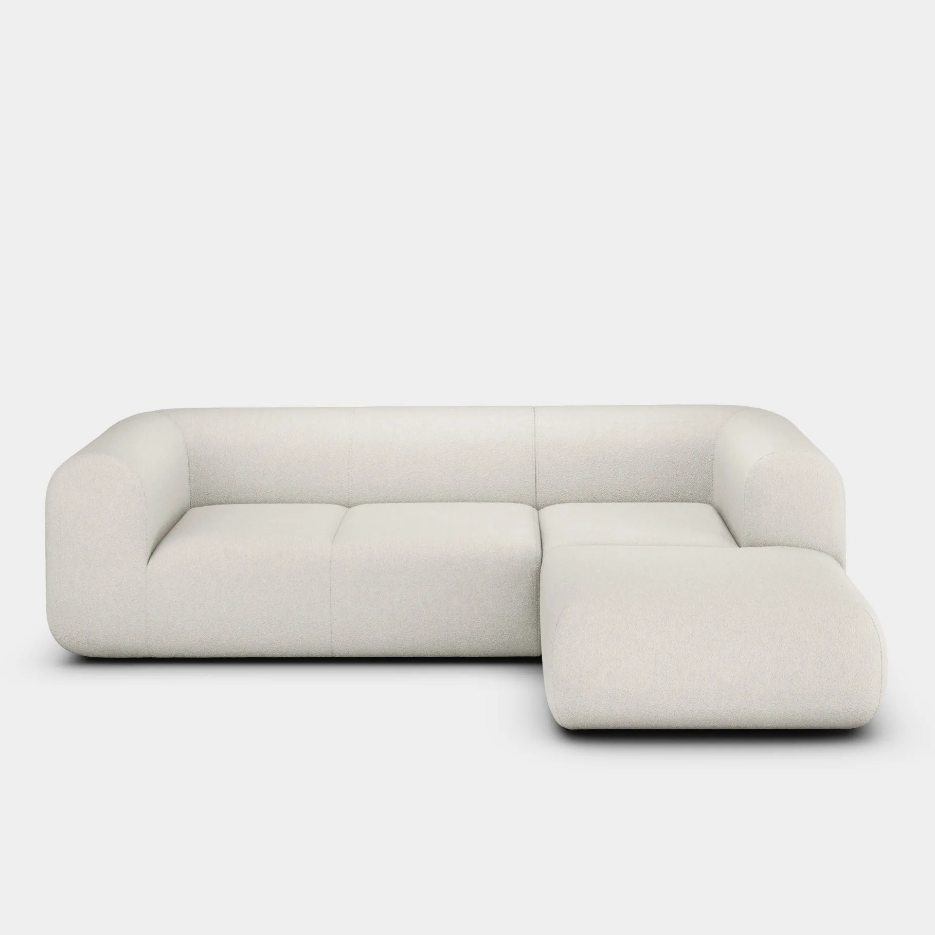Plump Right Chaise Longue Modular Sofa