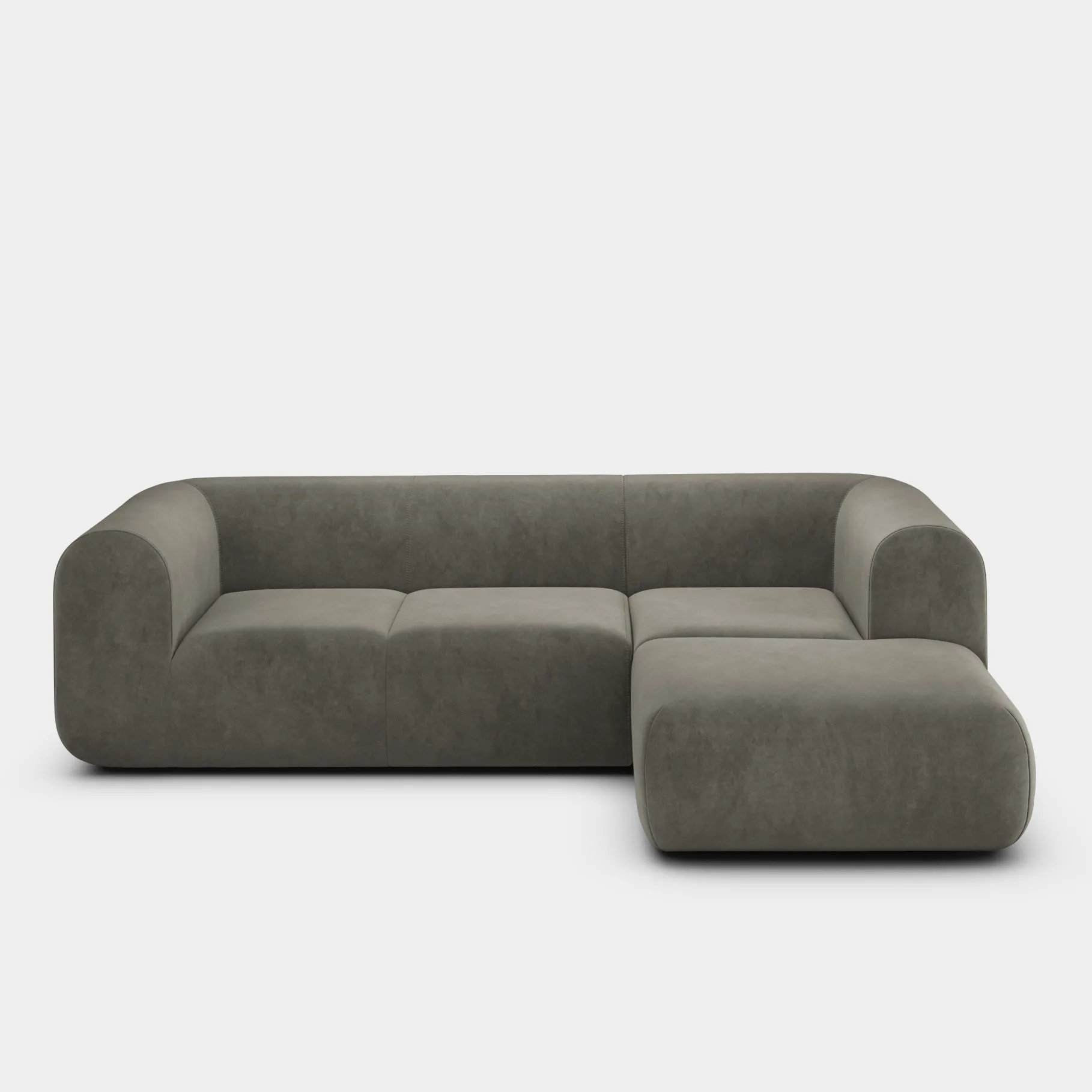 Plump Right Chaise Longue Modular Sofa