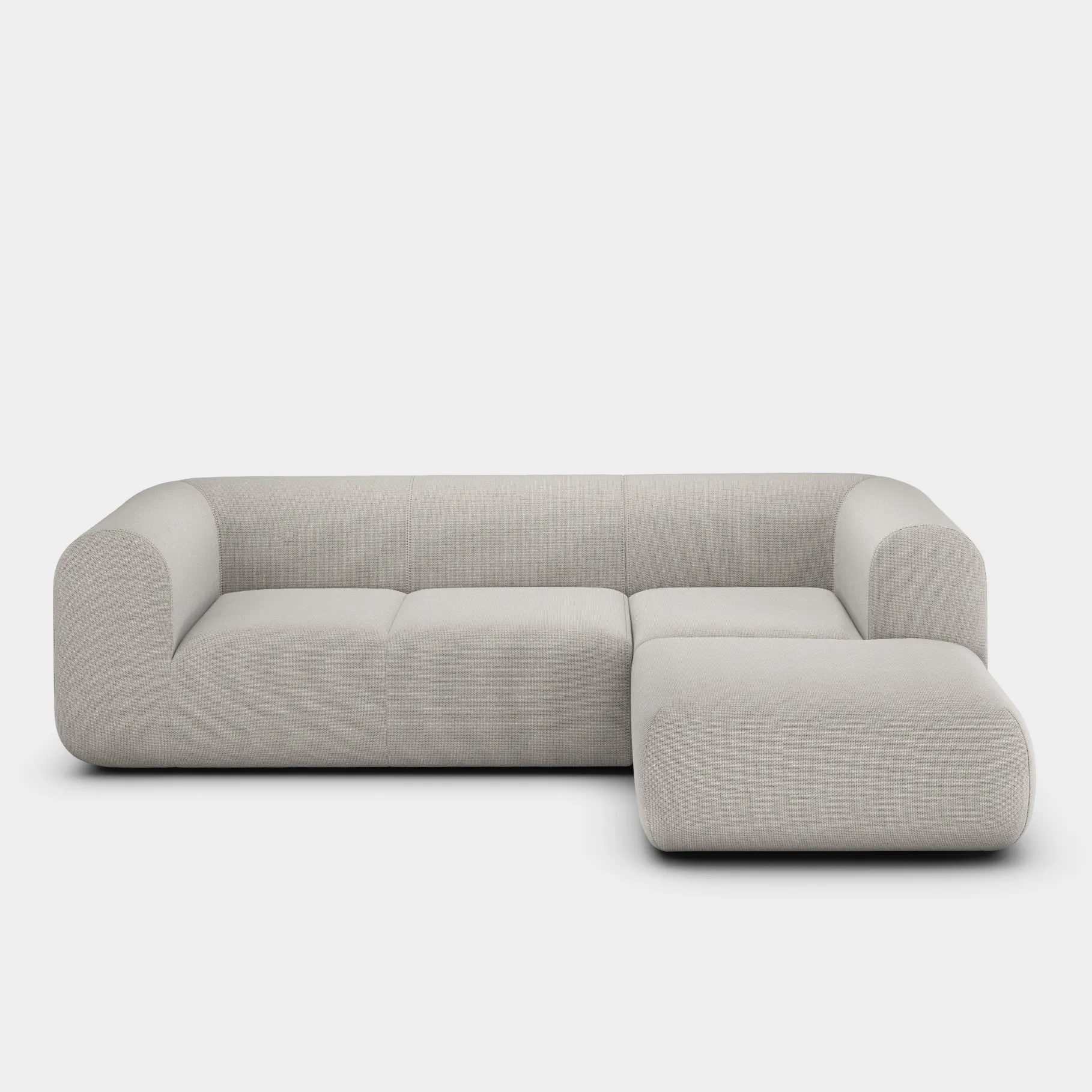 Plump Right Chaise Longue Modular Sofa