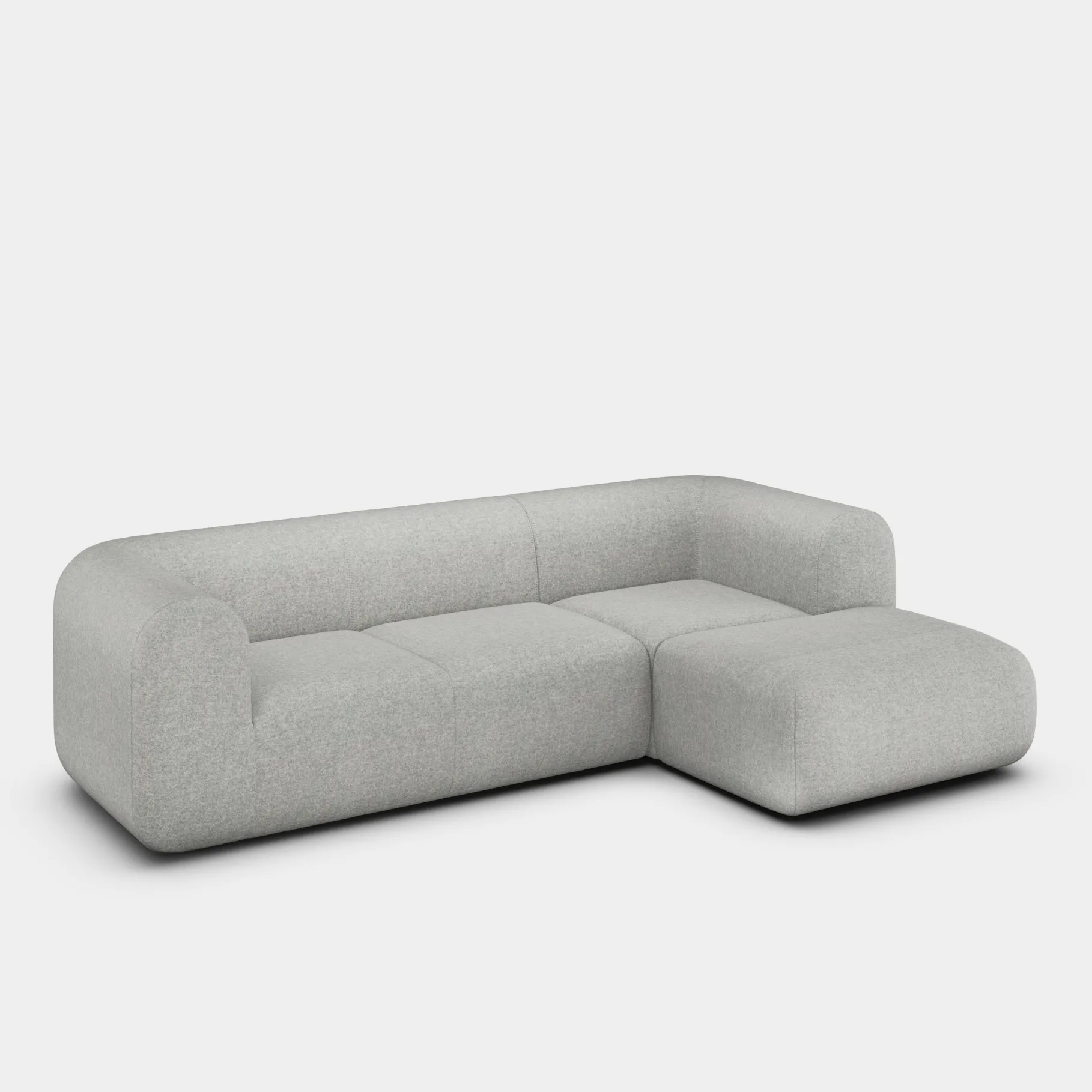 Plump Right Chaise Longue Modular Sofa