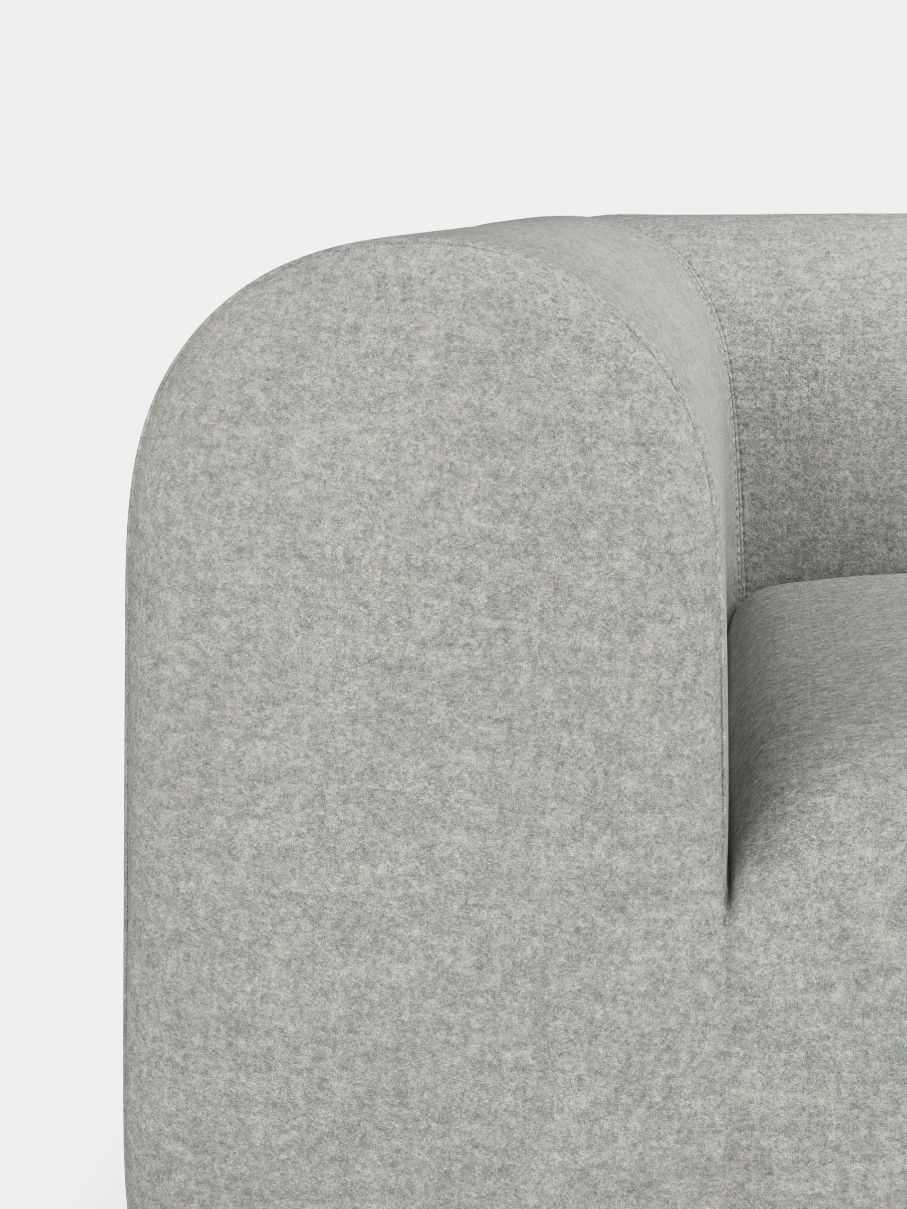 Plump Right Chaise Longue Modular Sofa