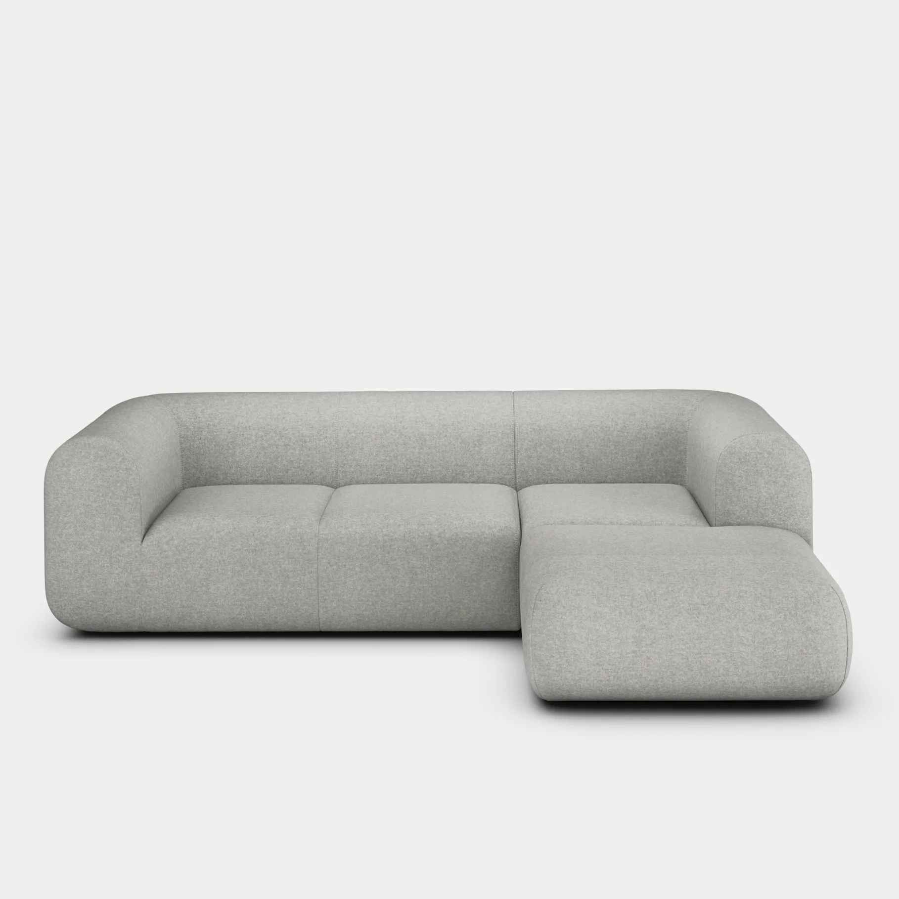 Plump Right Chaise Longue Modular Sofa