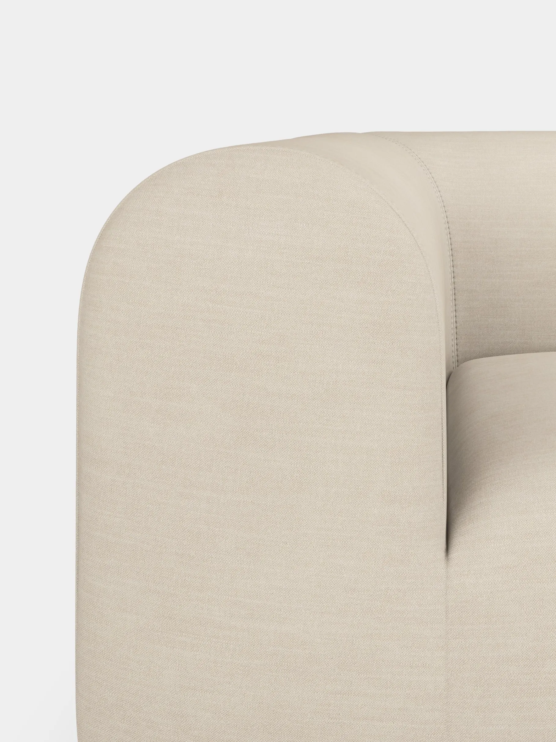 Plump Right Chaise Longue Modular Sofa