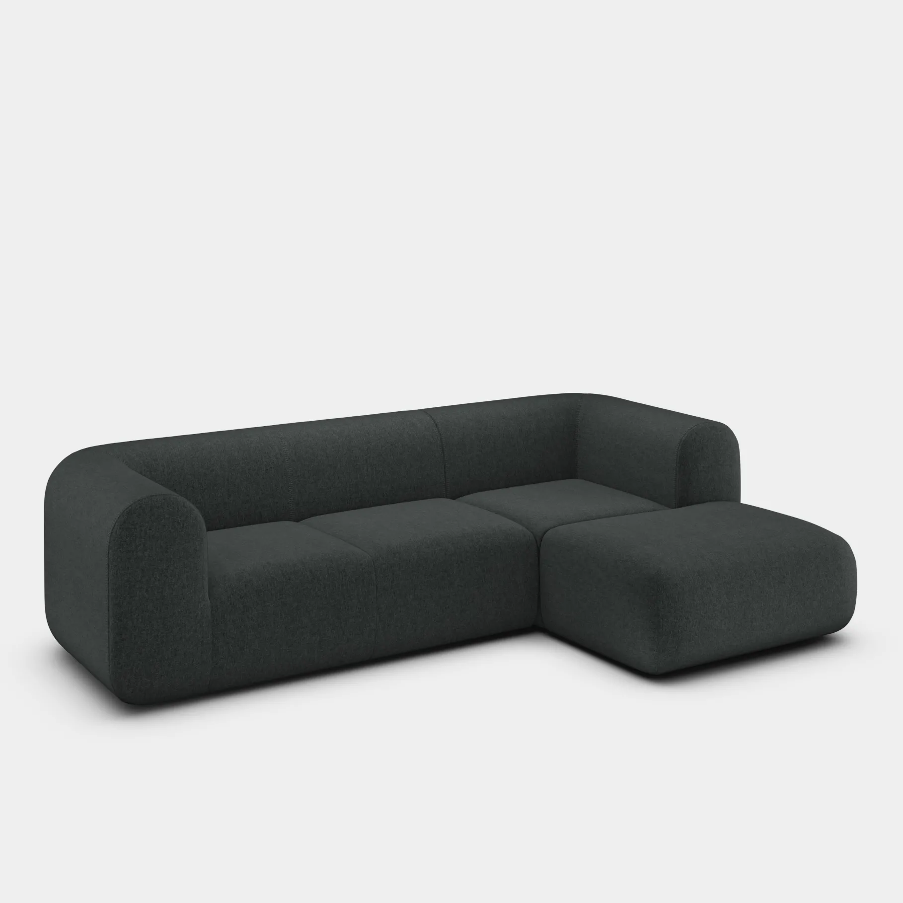 Plump Right Chaise Longue Modular Sofa