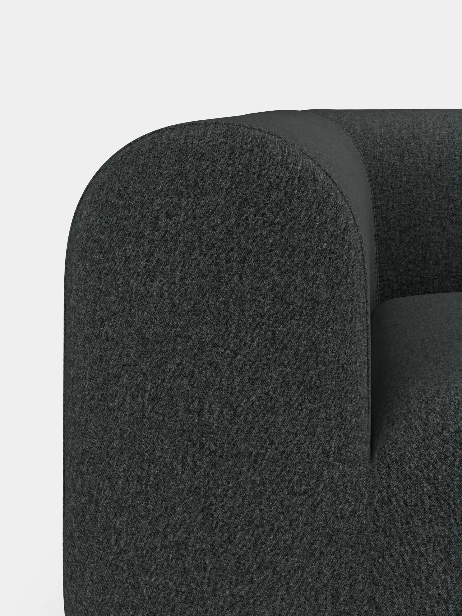 Plump Right Chaise Longue Modular Sofa