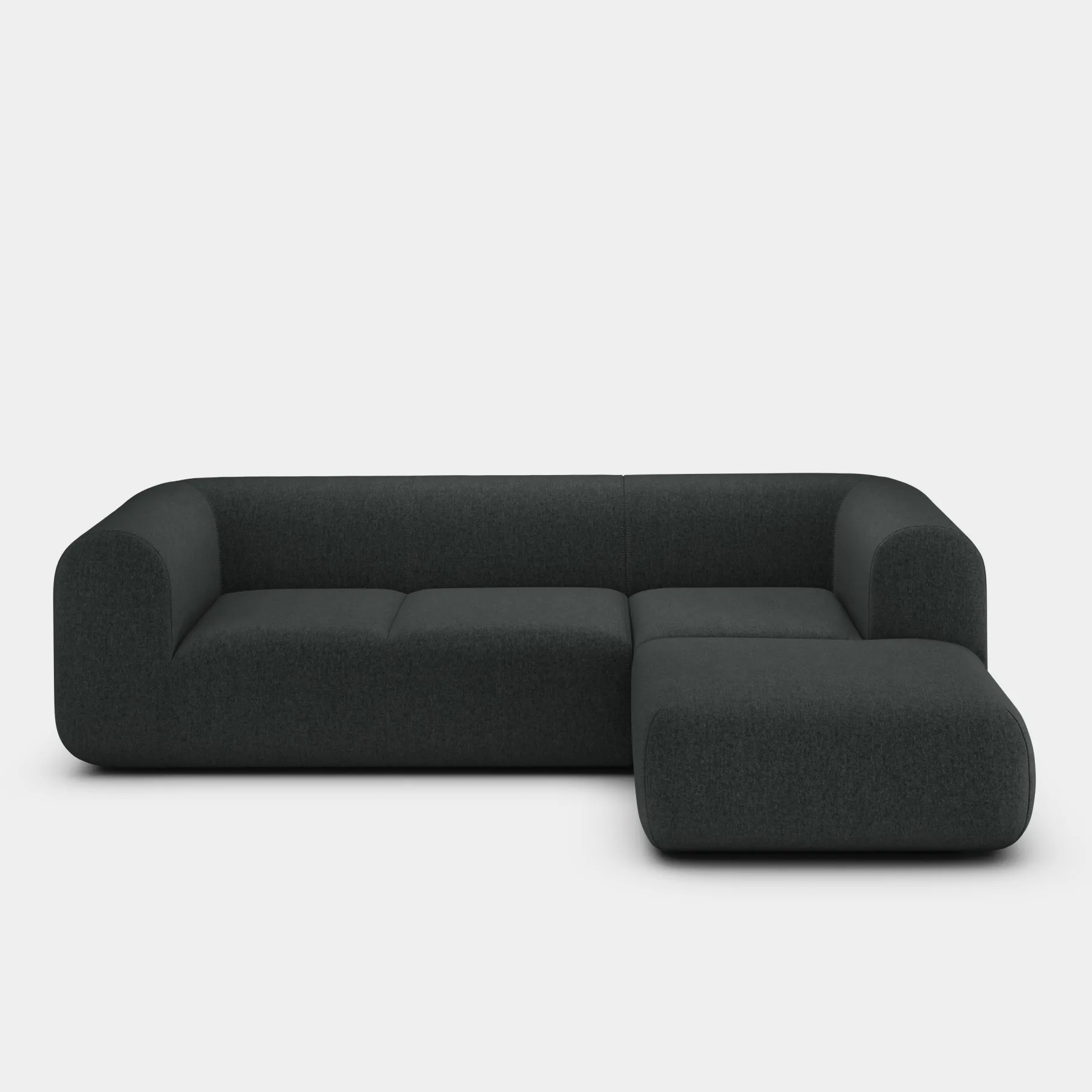 Plump Right Chaise Longue Modular Sofa