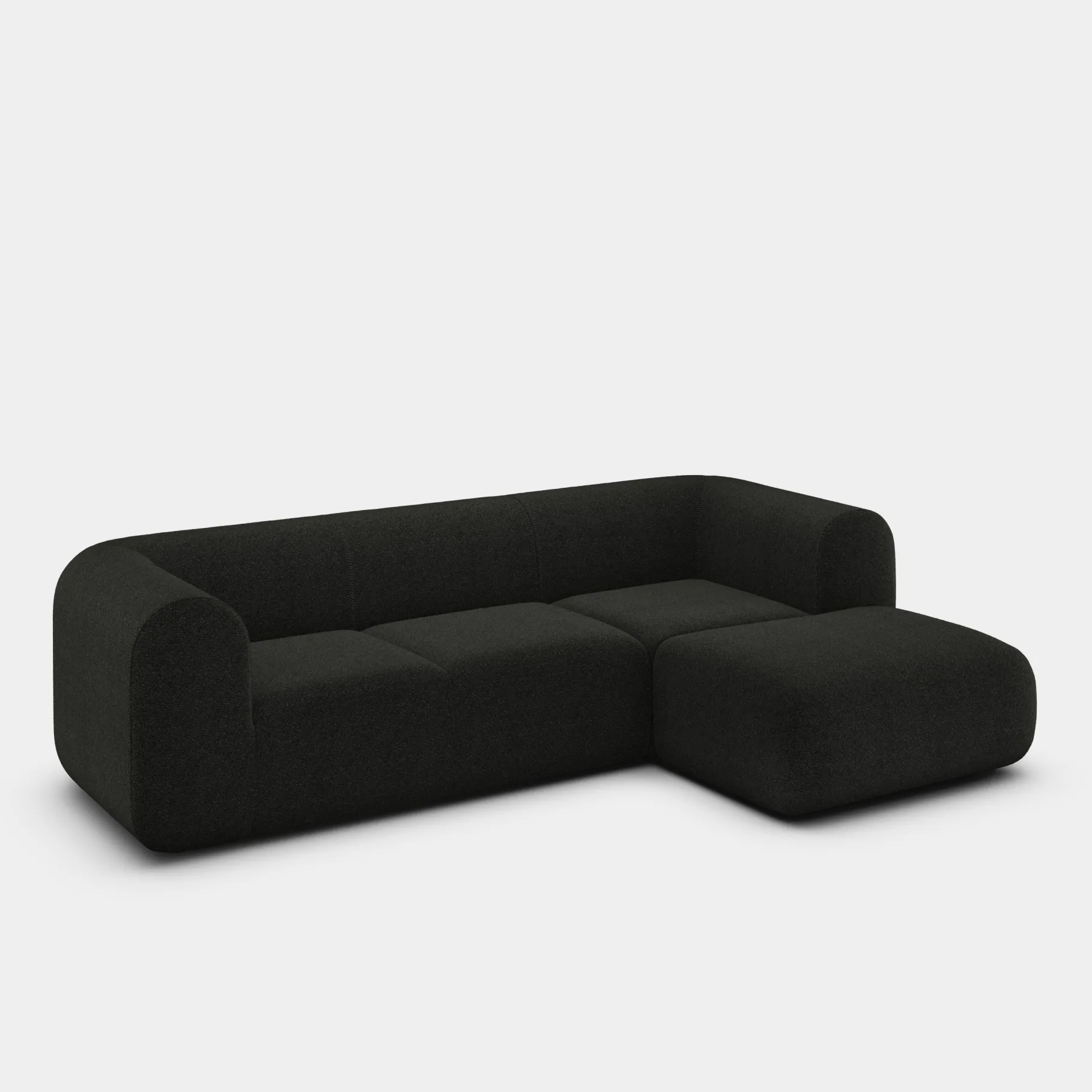 Plump Right Chaise Longue Modular Sofa