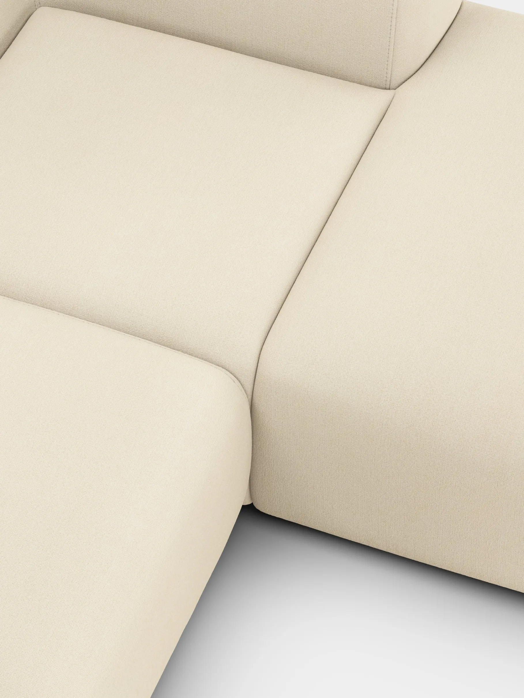 Plump Right Chaise Longue Modular Sofa