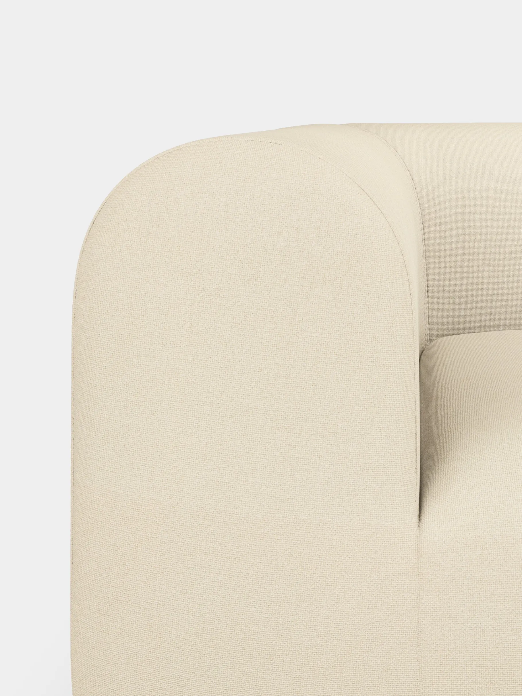 Plump Right Chaise Longue Modular Sofa